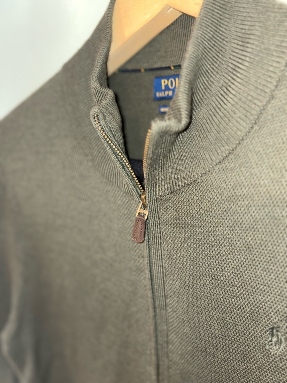 Polo by Ralph Lauren Men's Merino Wool Sweater - Picture 4 of 6